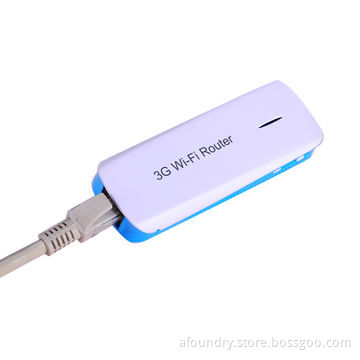 150Mbps Pocket WiFi Router with 1,800mAh Battery Power Bank Function